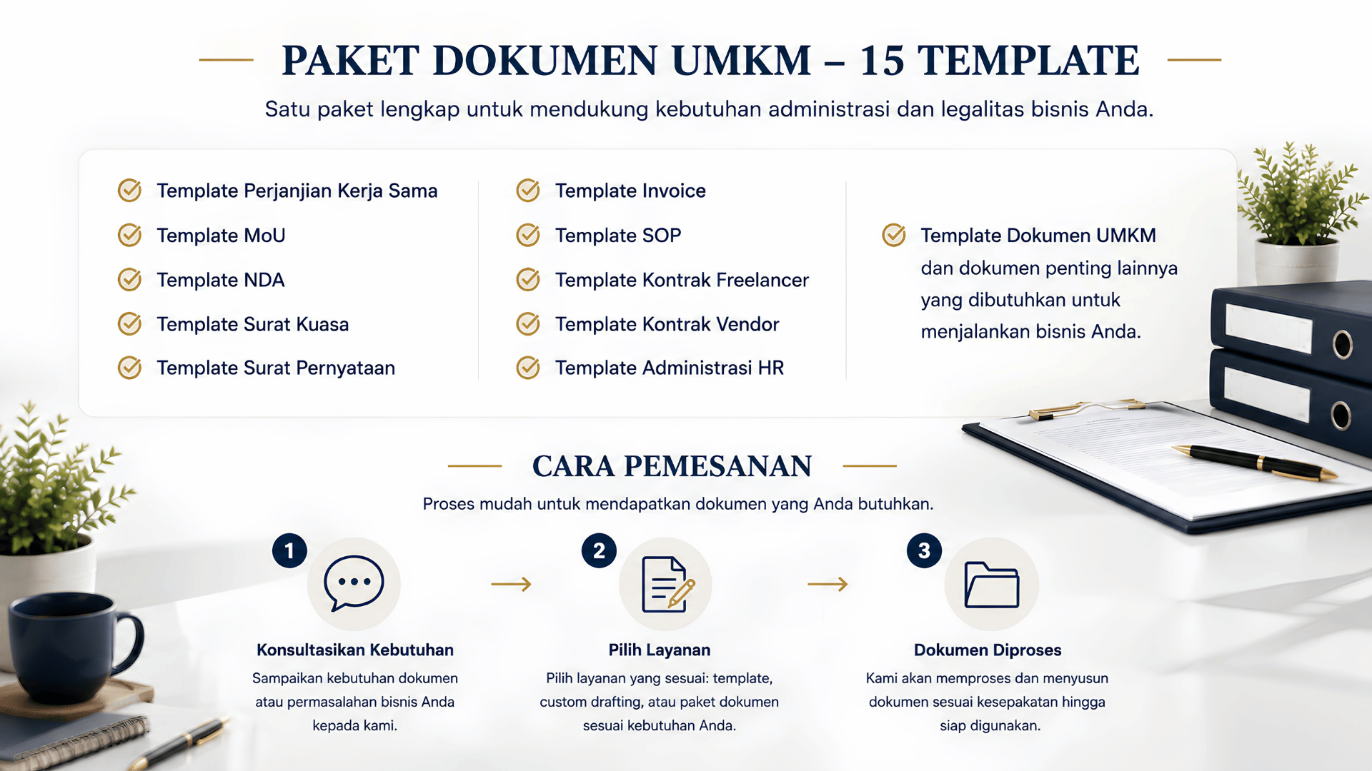 Nanda Project solusi dokumen bisnis profesional untuk UMKM dan perusahaan