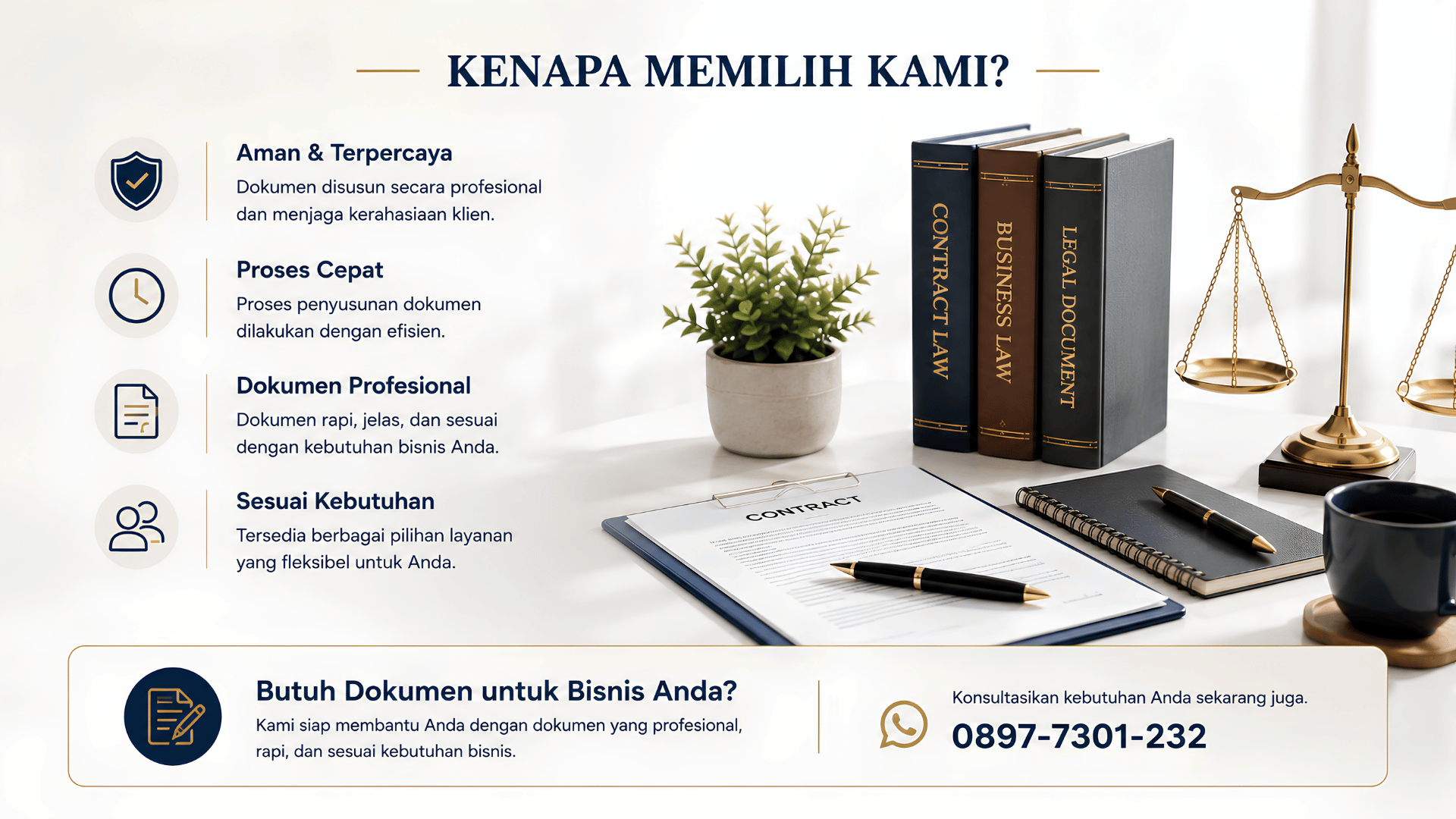 Nanda Project solusi dokumen bisnis profesional untuk UMKM dan perusahaan
